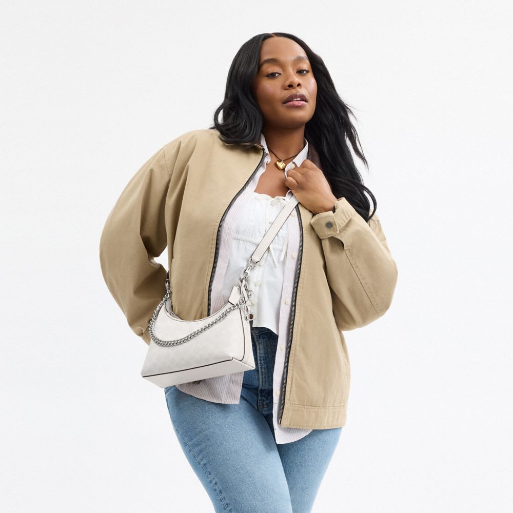 COACH®,Juliet Shoulder Bag 25 In Signature Canvas,