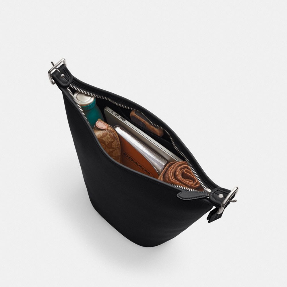 COACH®,Duffle Bag,,Inside View,Top View