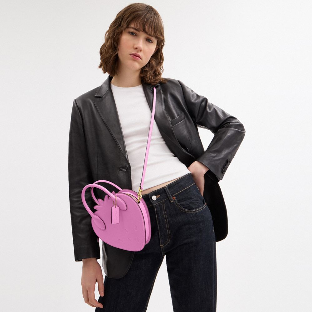 COACH®,Strawberry Bag In Regenerative Leather,