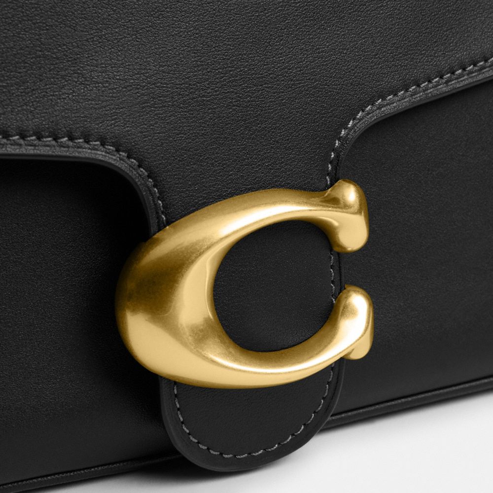 COACH®,Soft Tabby Shoulder Bag,Black,Closer View