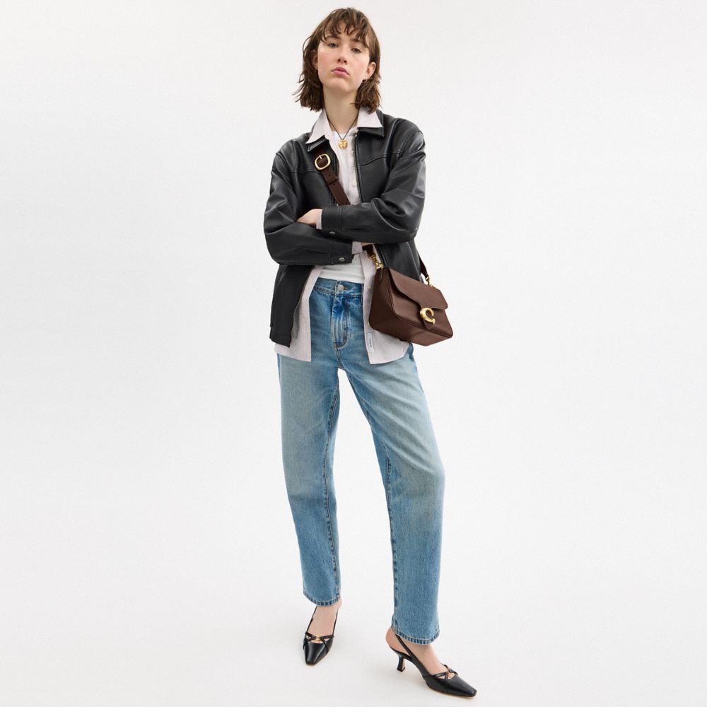 COACH®,Soft Tabby Shoulder Bag,Brown
