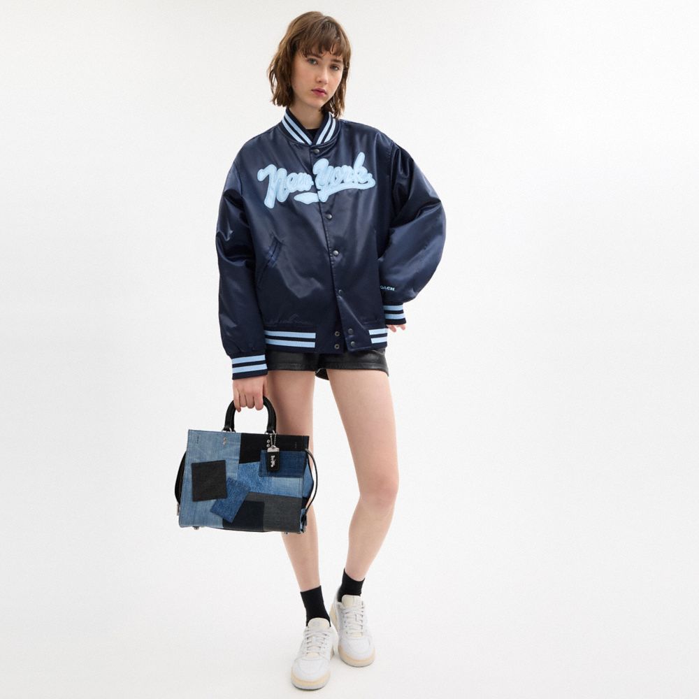 Coach In Silver/denim Multi