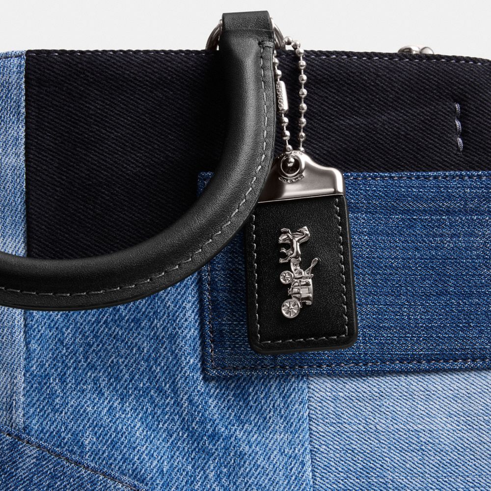 Coach In Silver/denim Multi