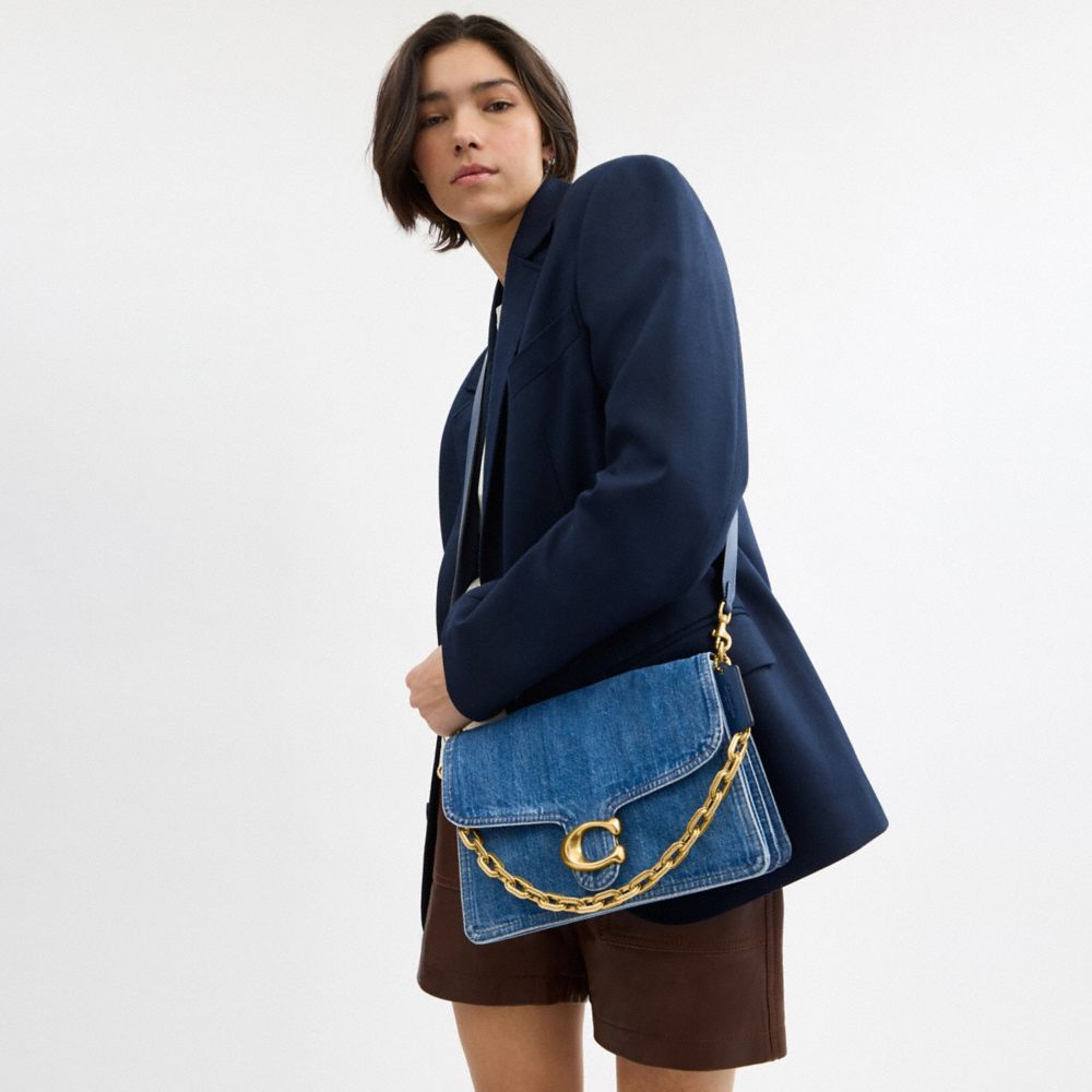 Coach In Brass/deep Blue
