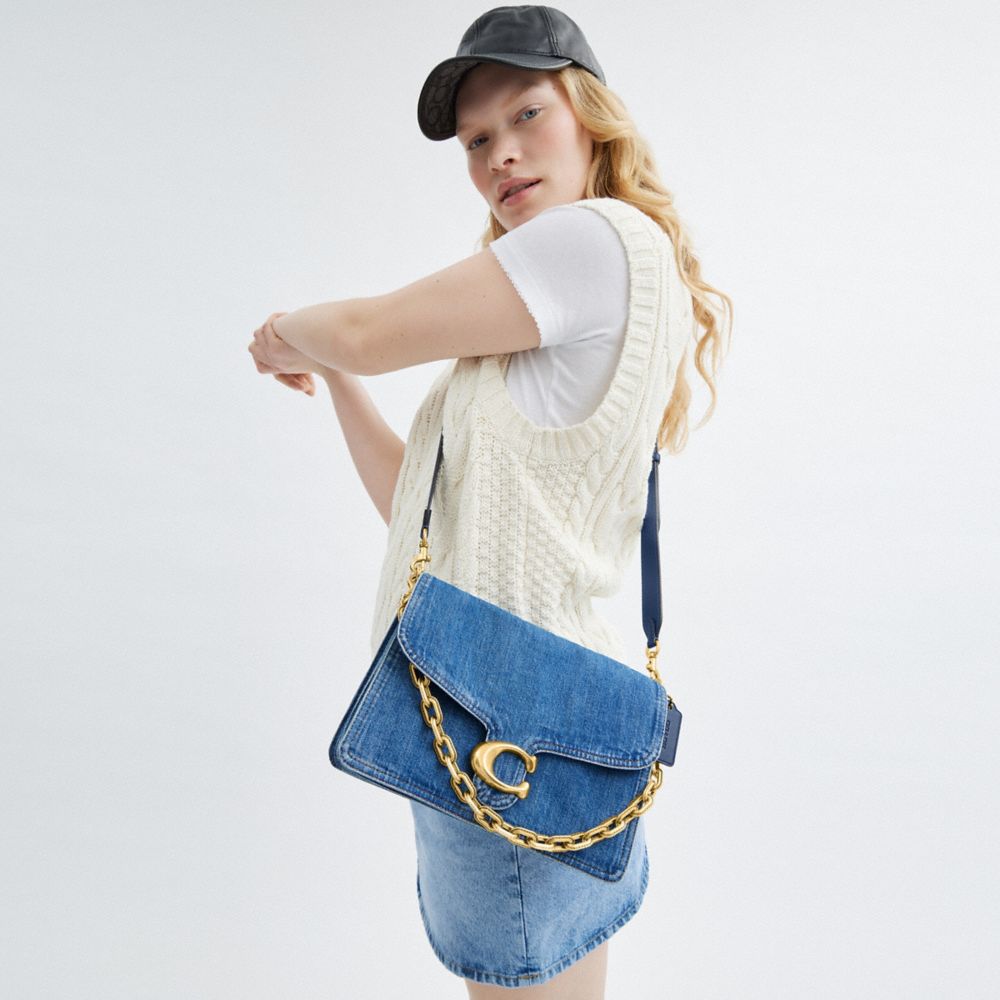 Coach In Brass/deep Blue