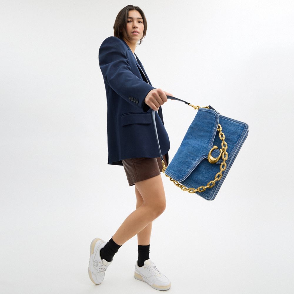 Coach In Brass/deep Blue