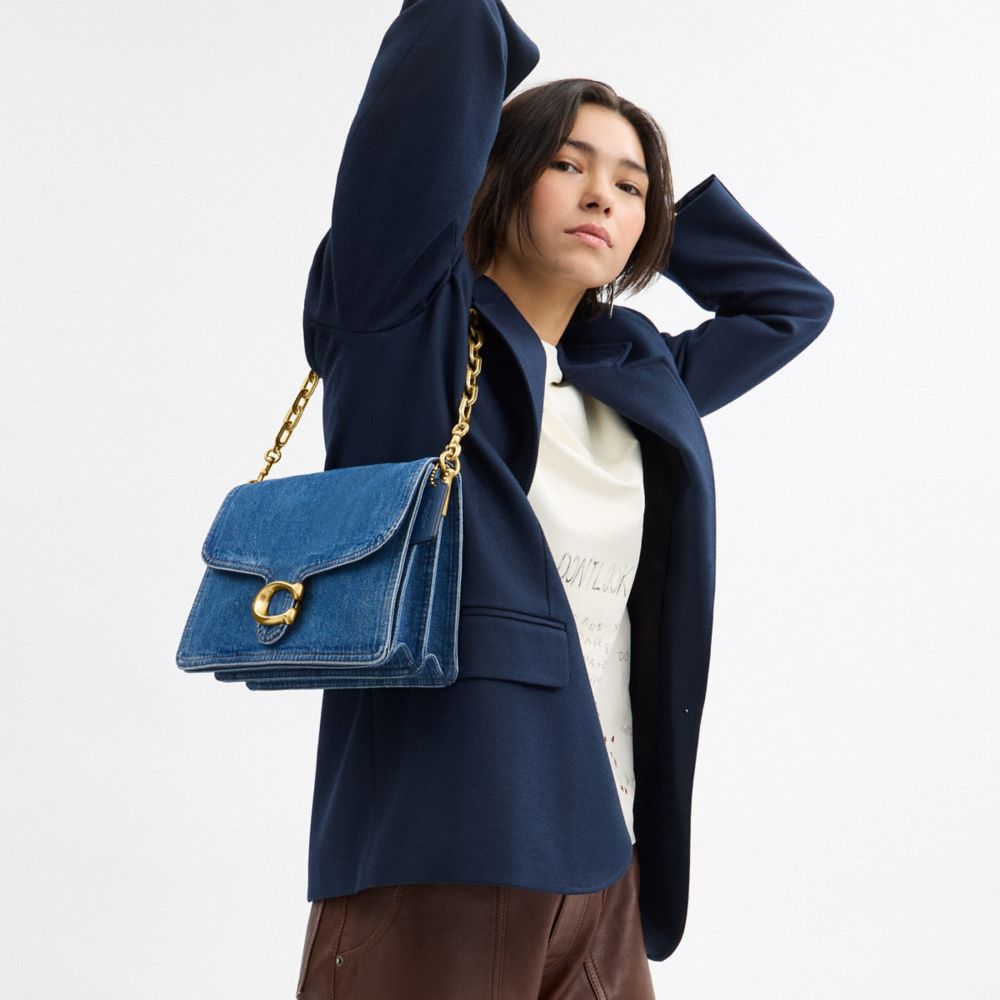 Coach In Brass/deep Blue