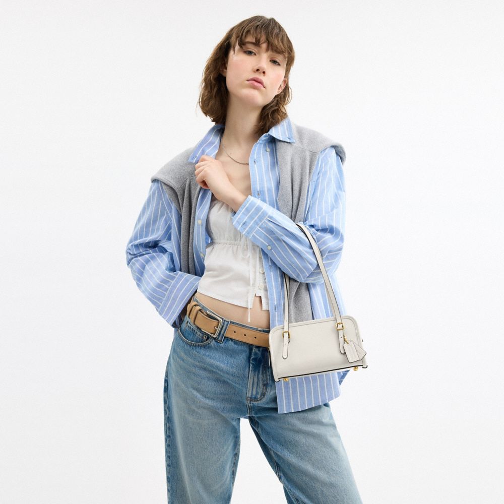 COACH®,Swing Zip Bag 20,,Detail View