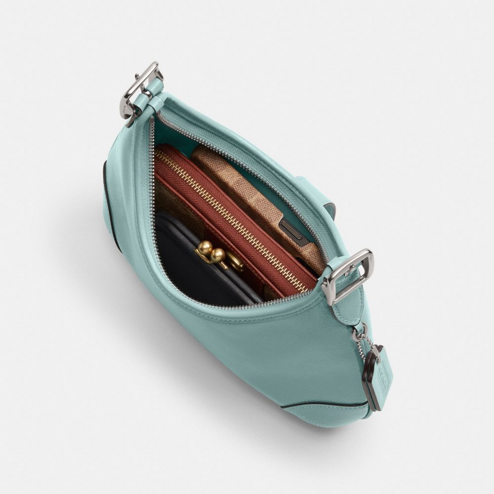 COACH®,Hamptons Hobo Bag,,Inside View,Top View