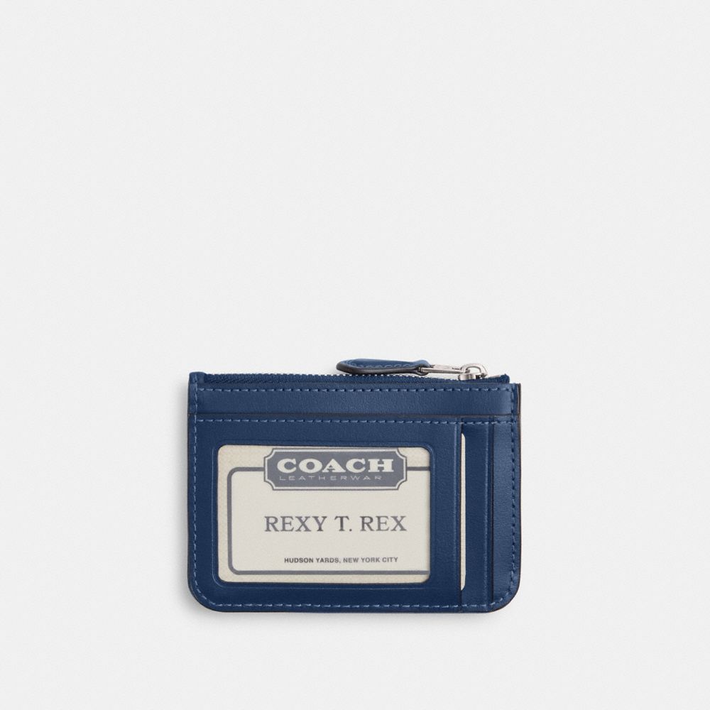 Coach In Silver/deep Blue Multi
