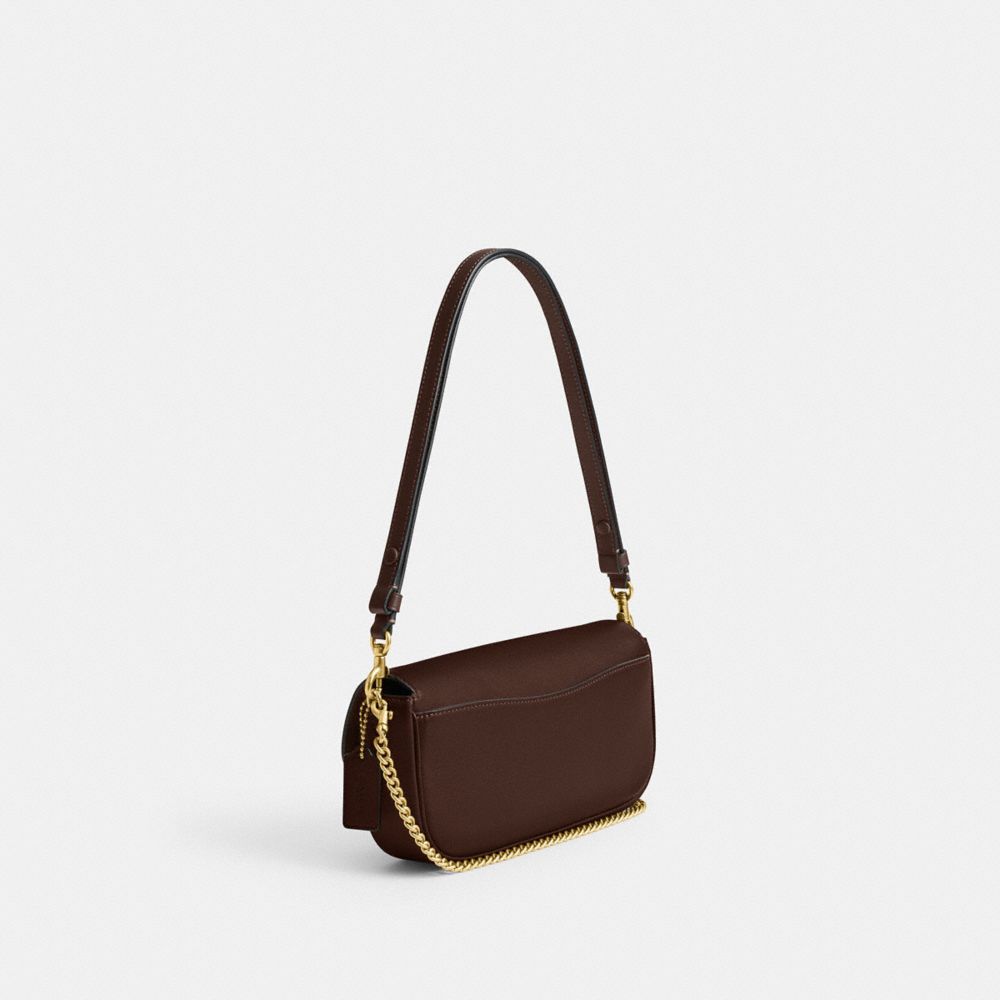 COACH BROOK TASCHE MIT UMSCHLAG UND KETTE 