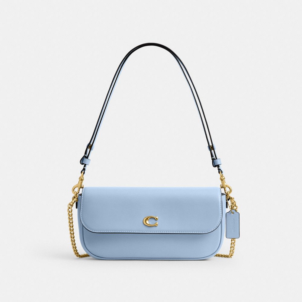 COACH BROOK FLAP CHAIN BAG 