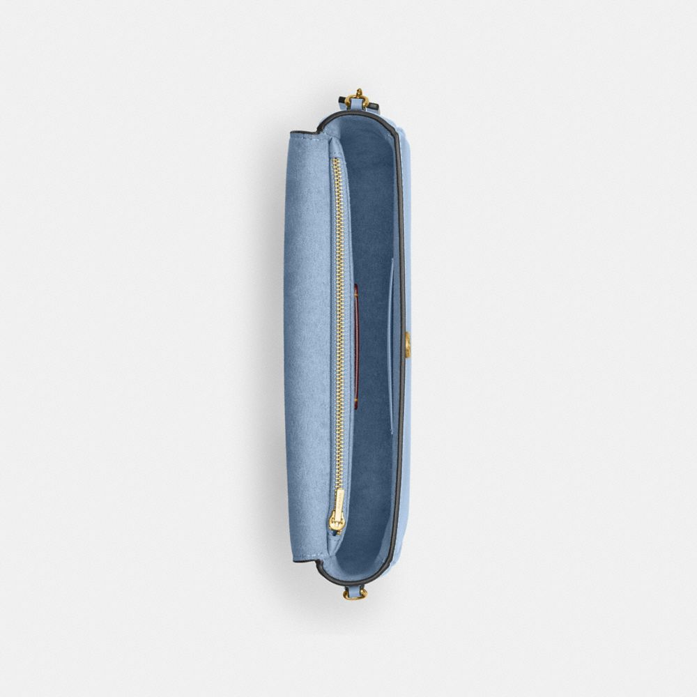 COACH BROOK FLAP CHAIN BAG 