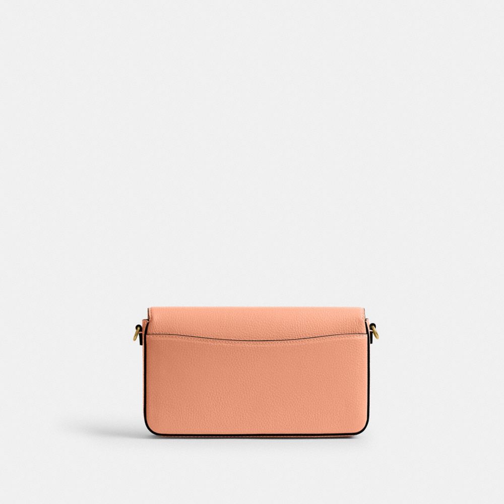 COACH®,Mila Crossbody Bag With Signature Canvas,Crossbody,Metal,Logo,Day Party,,Back View