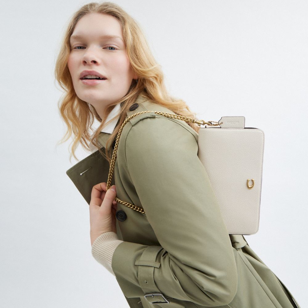 Coach In Brass/chalk