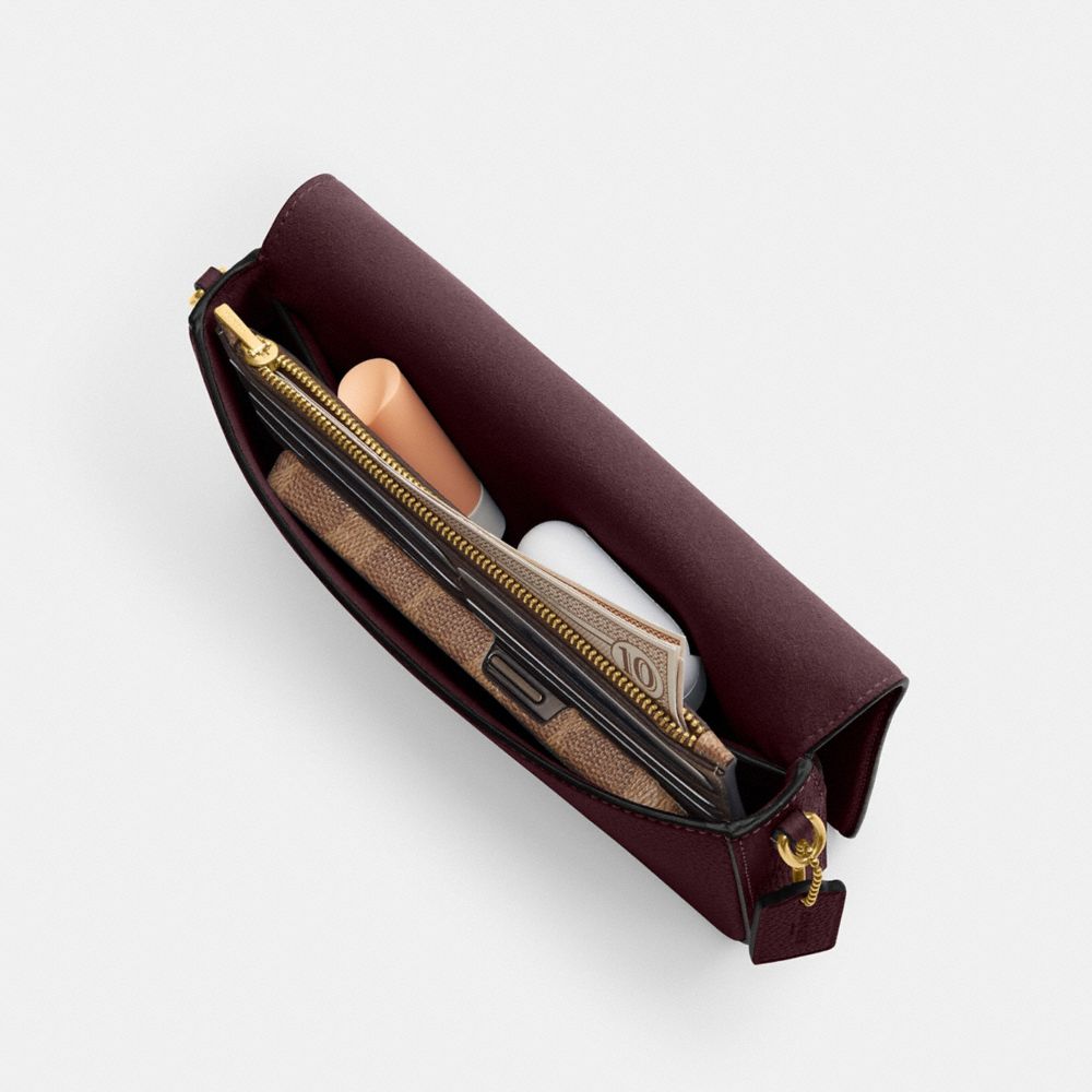 Mila Crossbody Bag With Signature Canvas