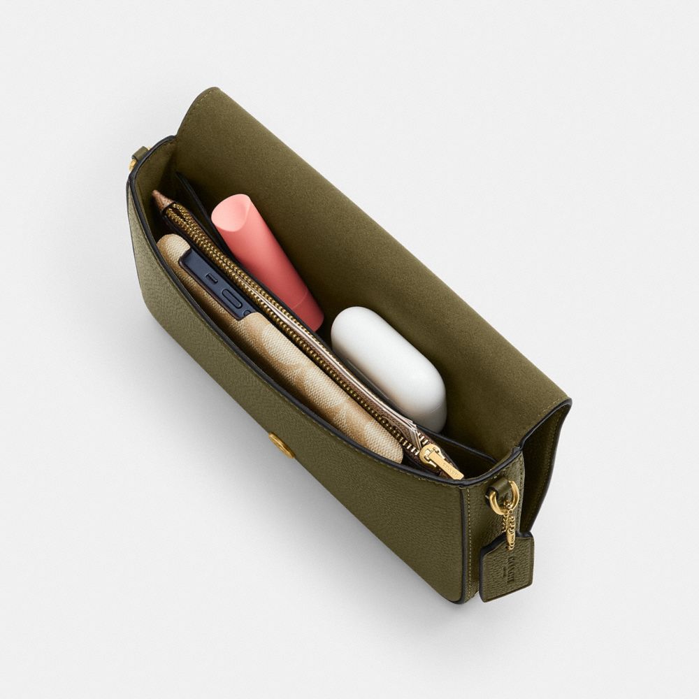 Coach Mila Crossbody Bag With Signature Canvas