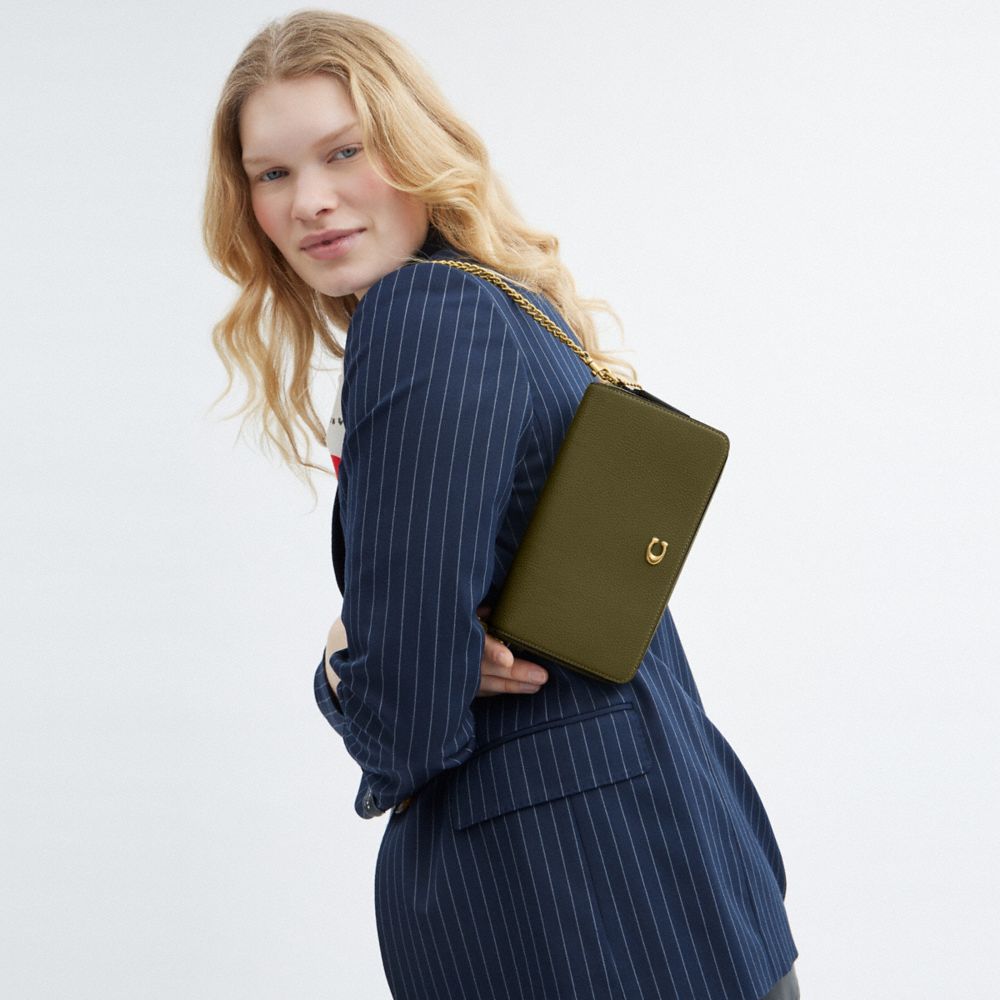 Coach Mila Crossbody Bag With Signature Canvas