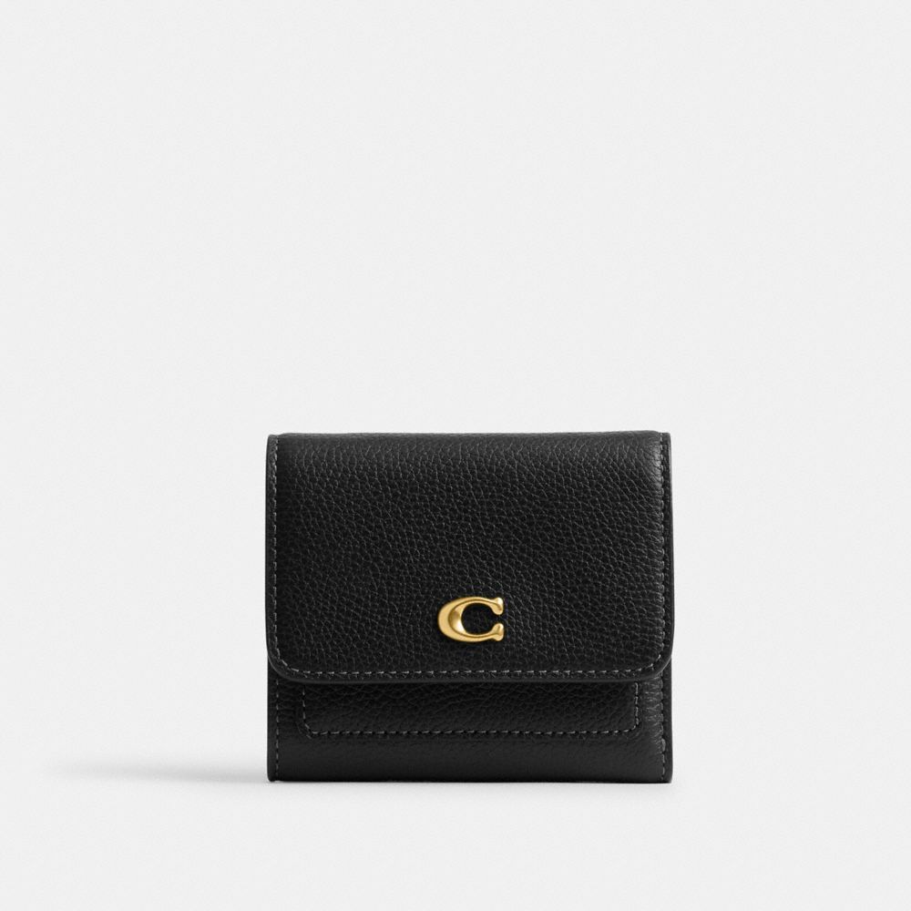 COACH®,Mila Small Flap Wallet,,Front View