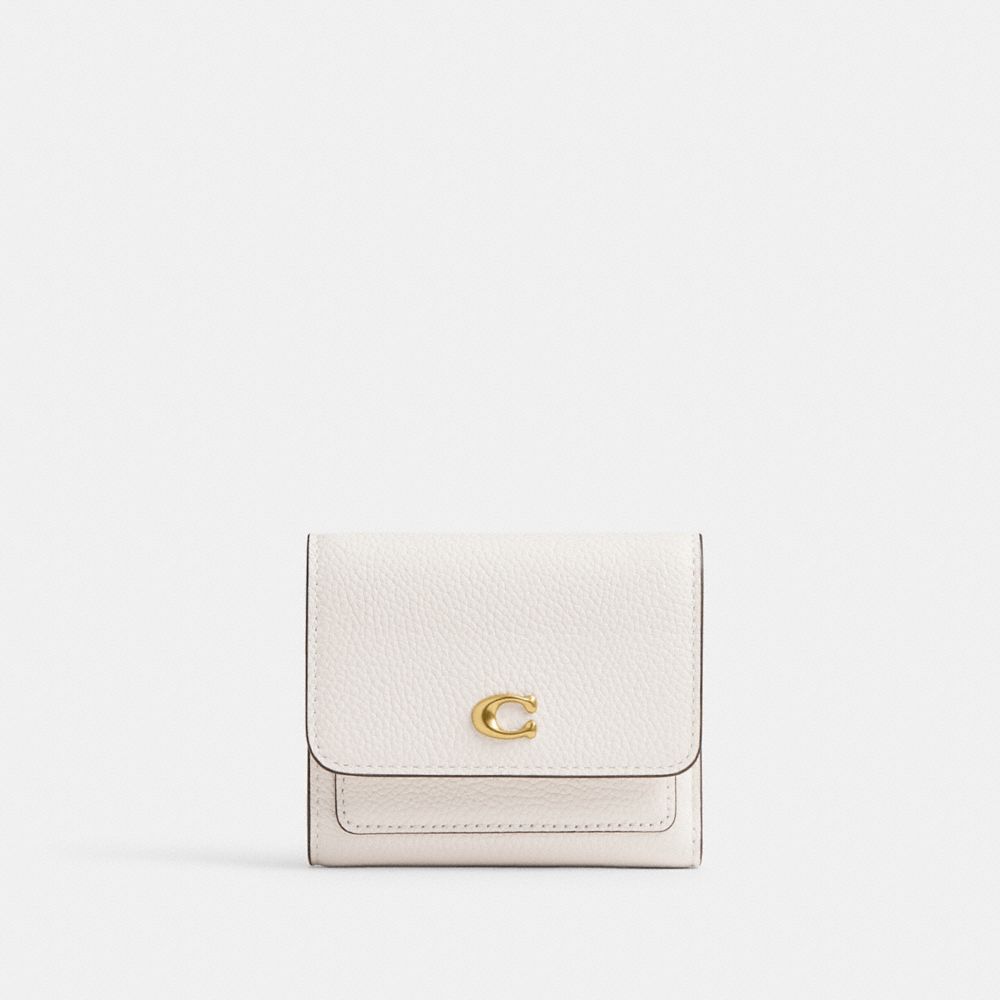 COACH®,Mila Small Flap Wallet,,Front View