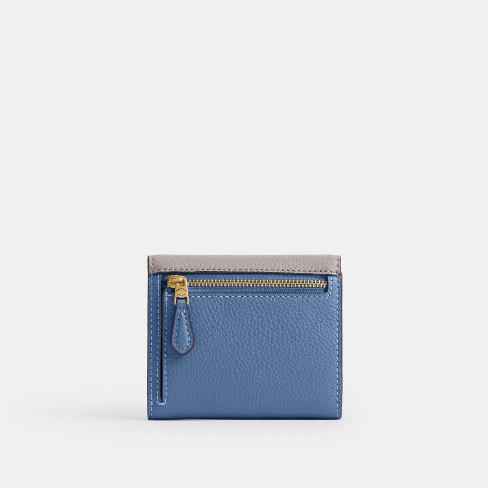 Coach Mila Small Flap Wallet In Colorblock — фото 2