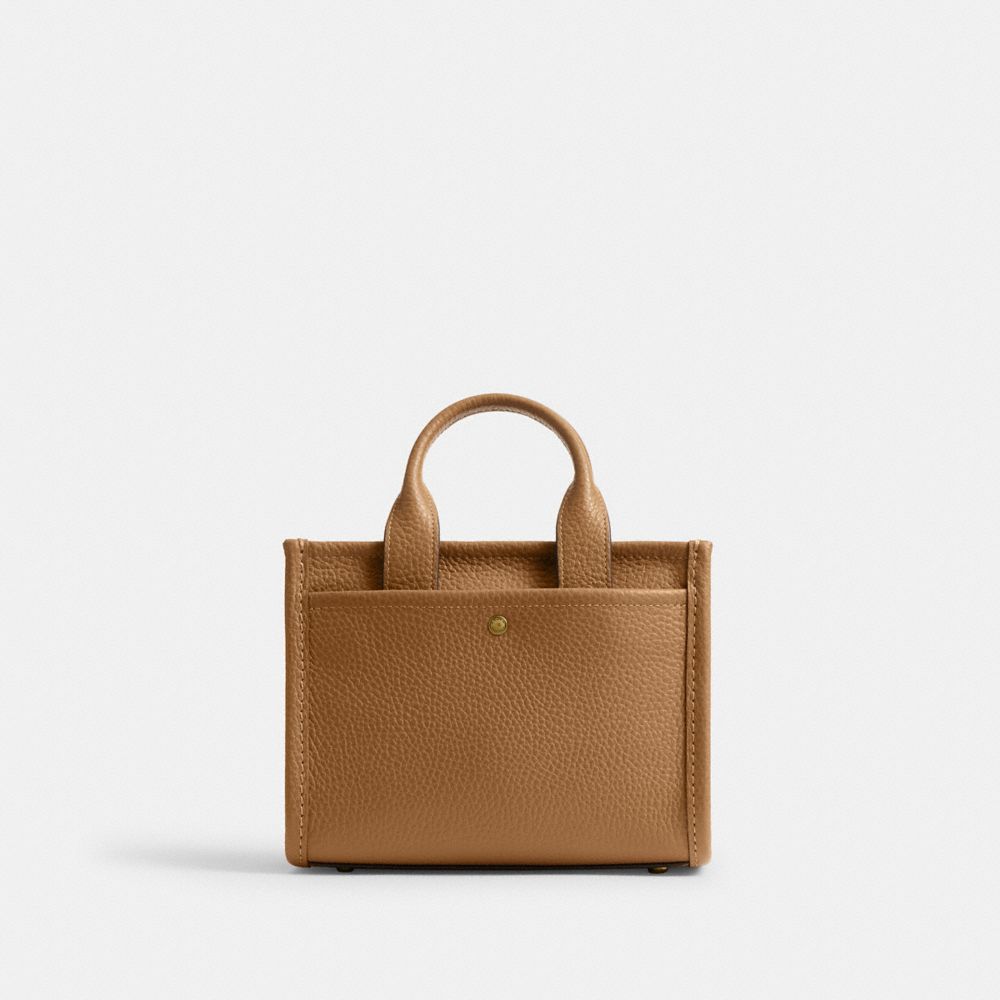 COACH®,Cargo Tote Bag 20,Recycled Polyester,Tote,Brass,Casual,,Back View