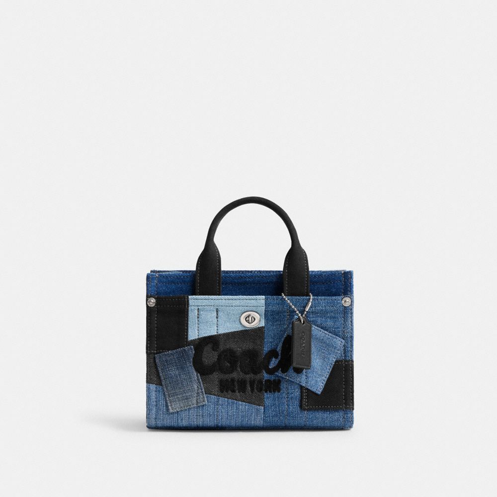 COACH®,Cargo Tote Bag 20 With Patchwork,,Front View