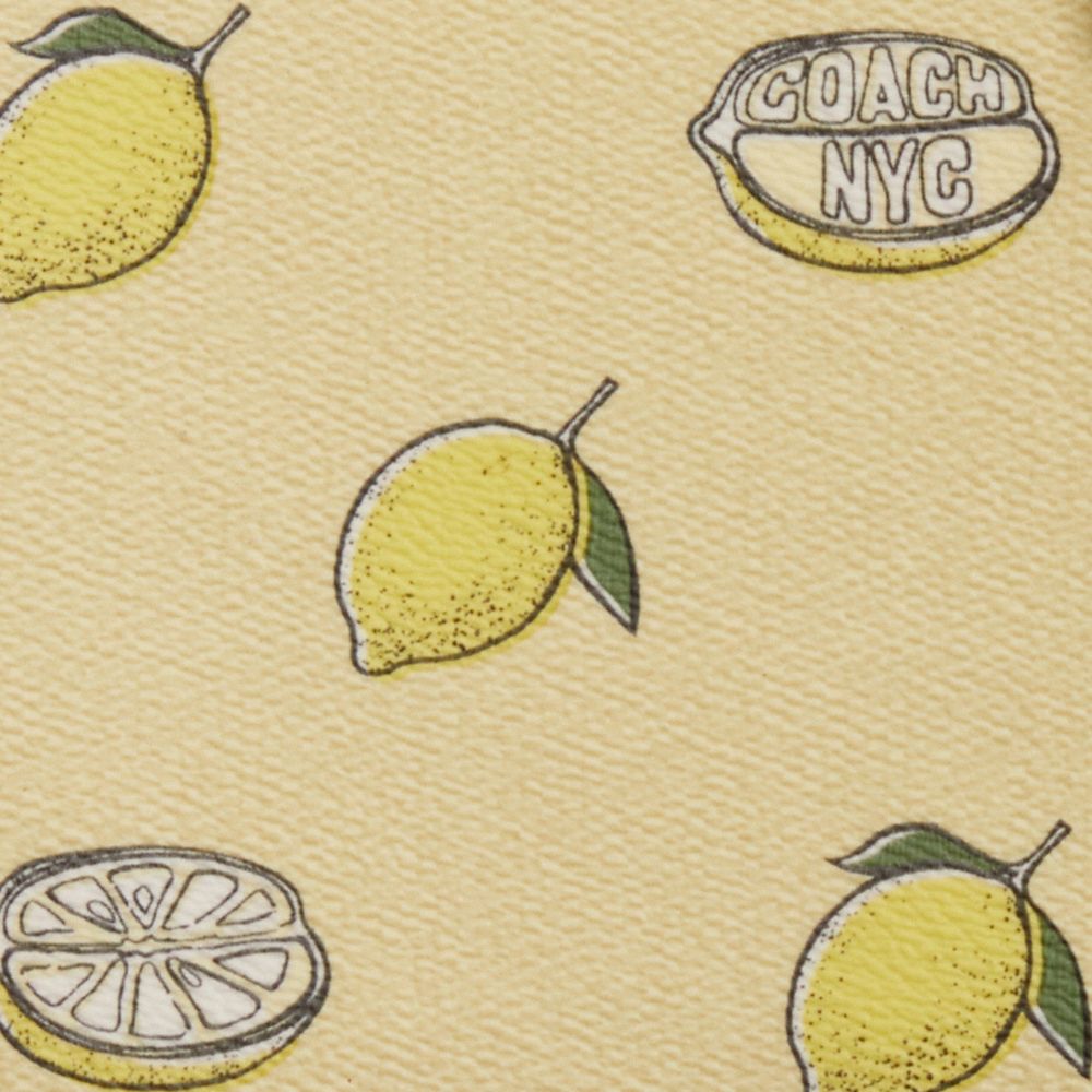 COACH®,Notebook With Lemon Print,,Closer View