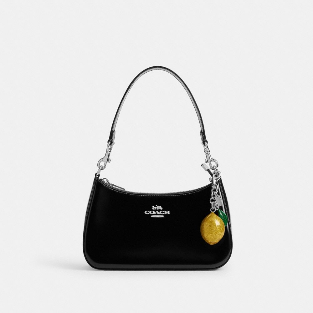 COACH®,Lemon Bag Charm,,Angle View