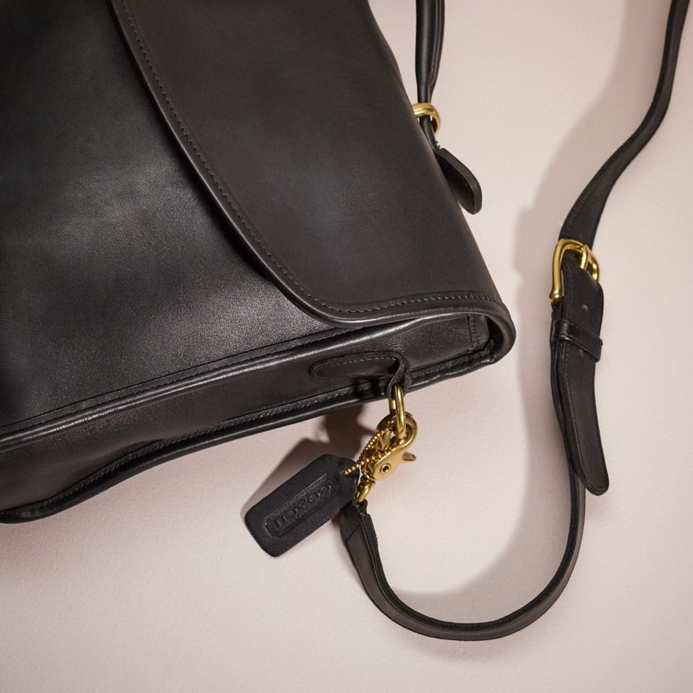 COACH®,Vintage Lexington Briefcase,Briefcase,Pen Holder,Casual,Work,Black,Closer View