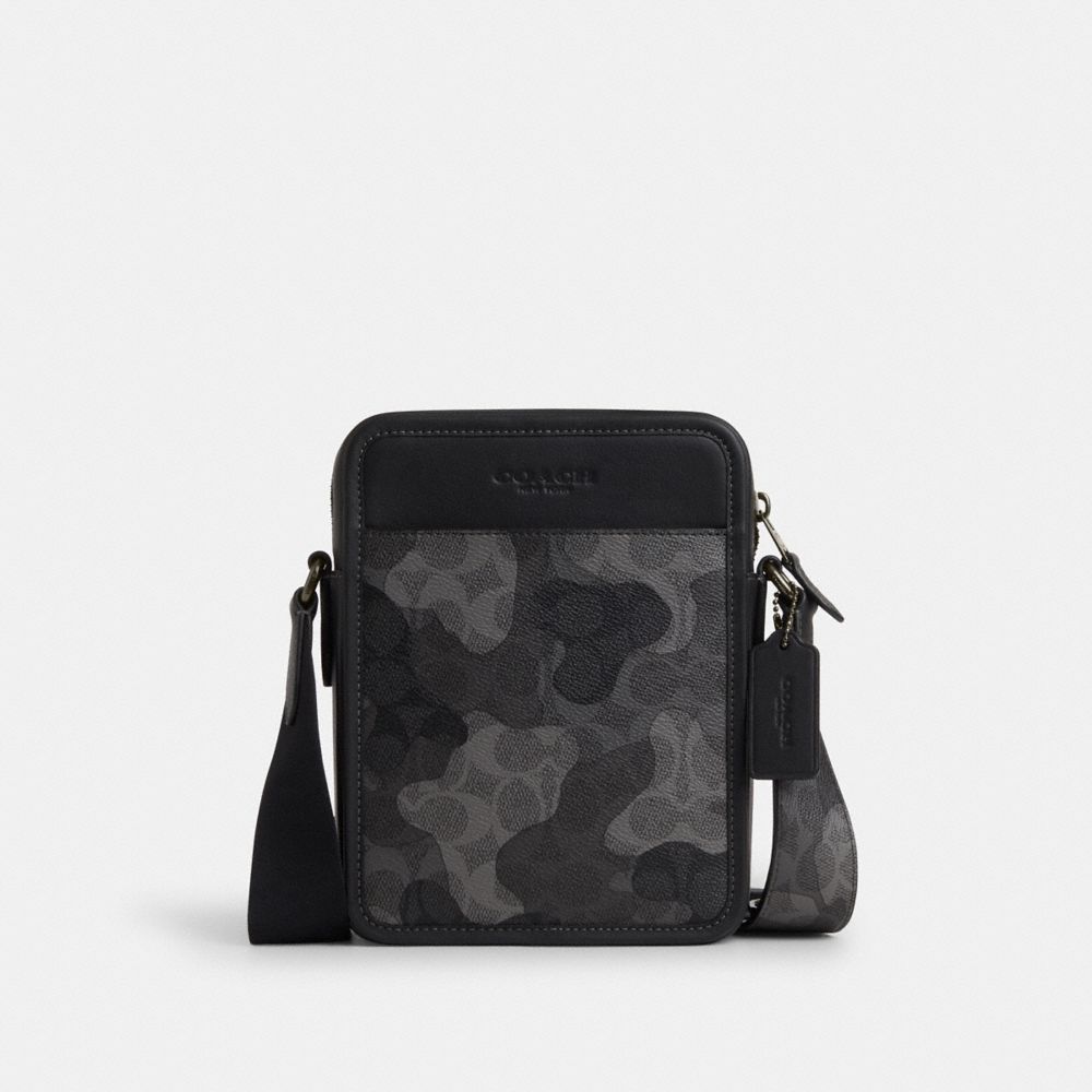 COACH®,Sullivan Crossbody Bag In Signature Camo Print,,Front View