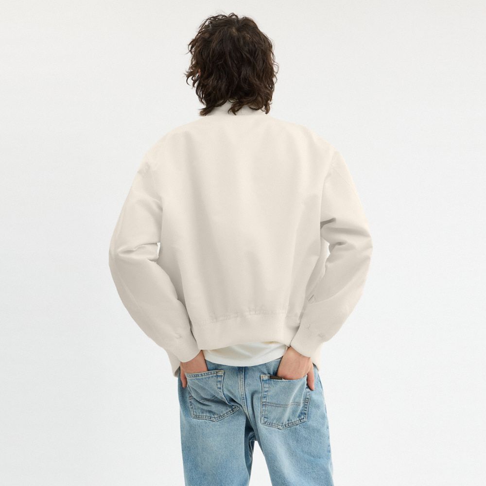 COACH®,Souvenir Jacket In Recycled Polyamide,,Scale View