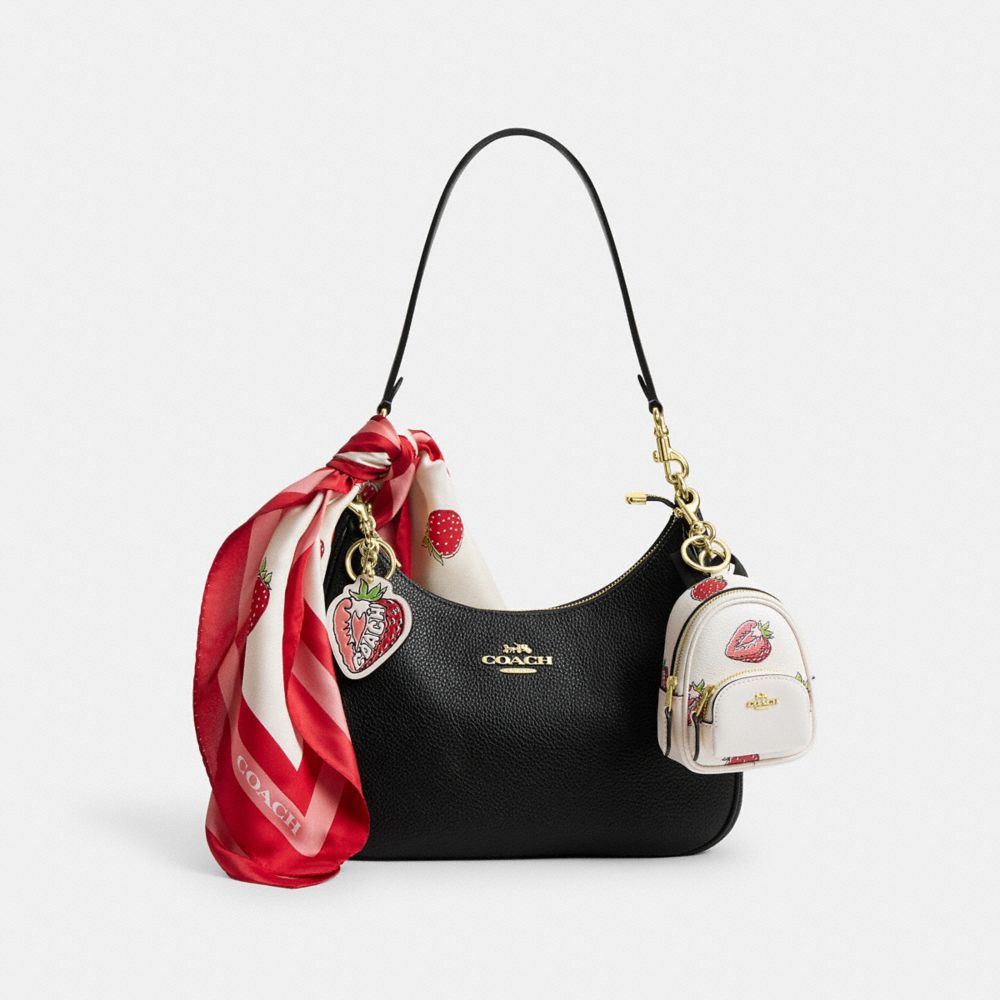 COACH®,Strawberry Print Bag Accessories,