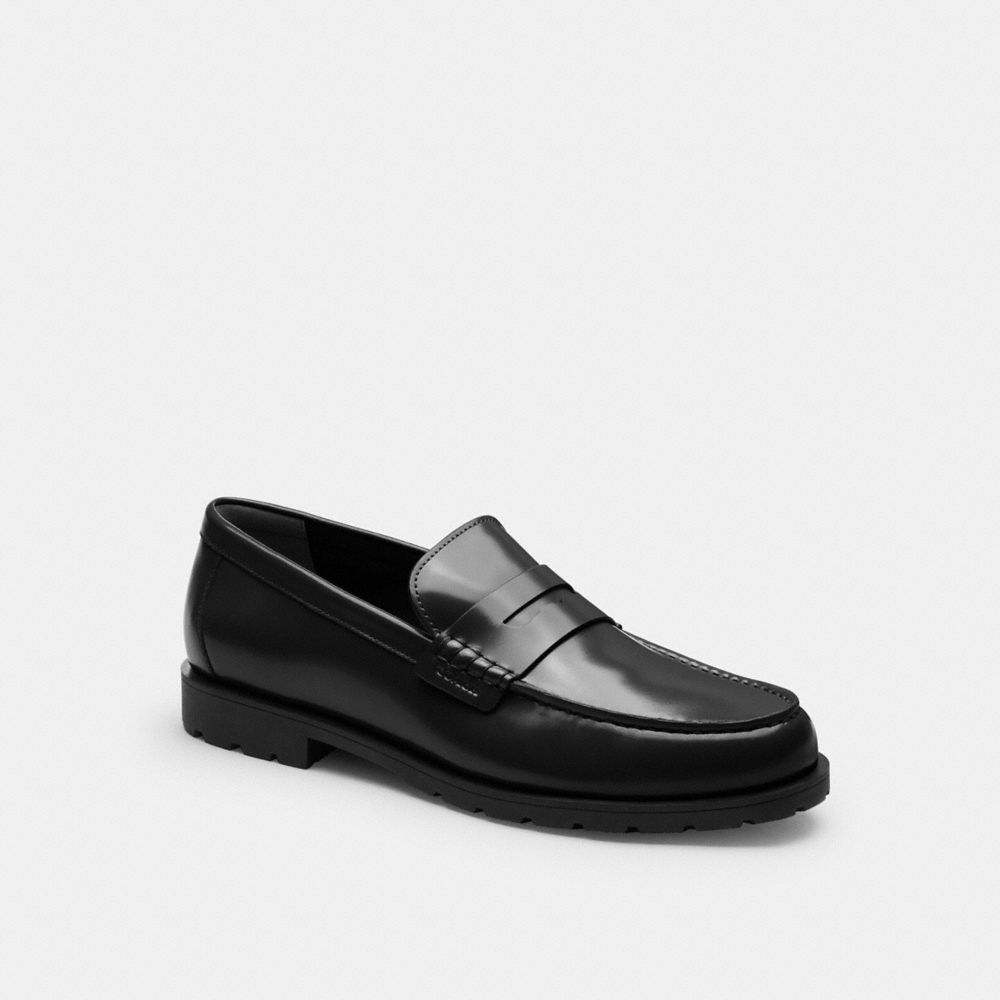 COACH®,Reagan Penny Loafer,,Front View image number 0