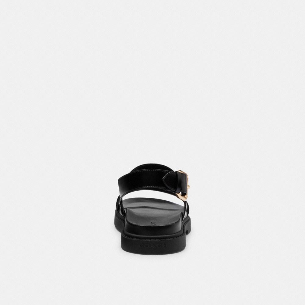 COACH®,Two Band Sandal,,Alternate View