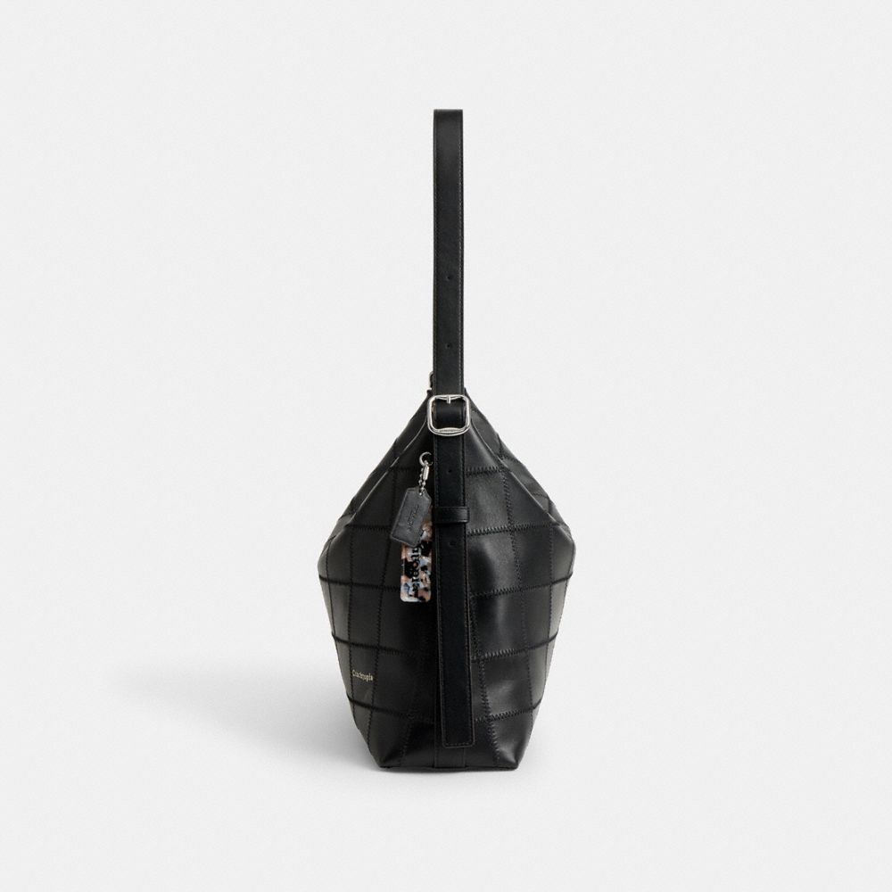 COACH®,Alter/Ego Large Shoulder Bag In Checkerboard Upcrafted Leather,,Group View