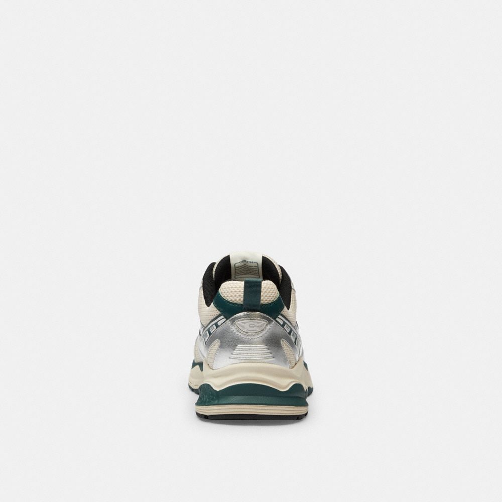 Coach Mesh Sneaker In Neutral