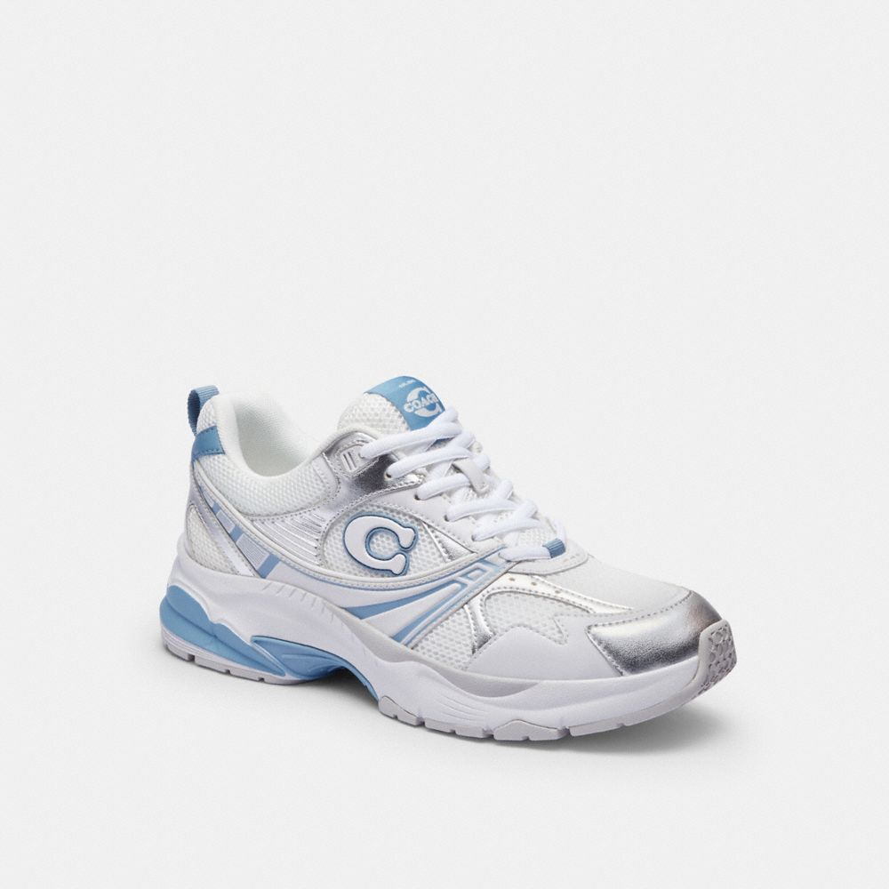 Coach Mesh Sneaker In Multi