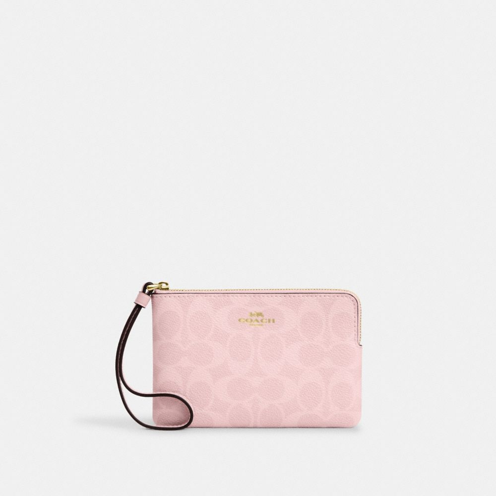 Corner Zip Wristlet