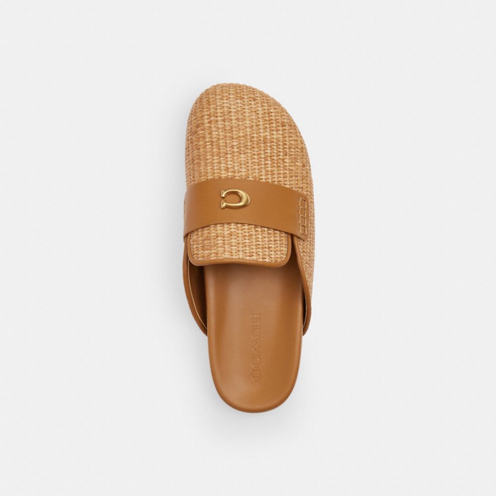 COACH®,Sculpted C Clog,,Inside View,Top View