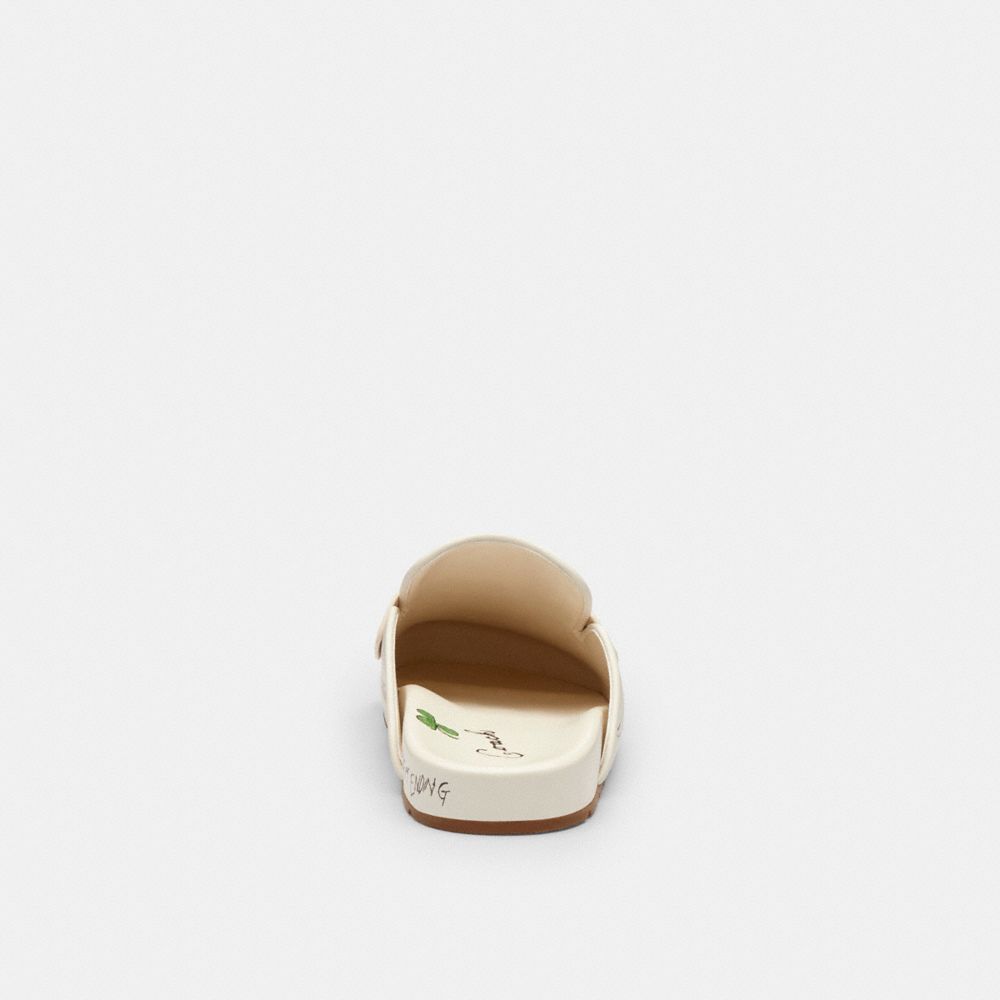 COACH®,Sculpted C Clog With Sketch Print,,Alternate View