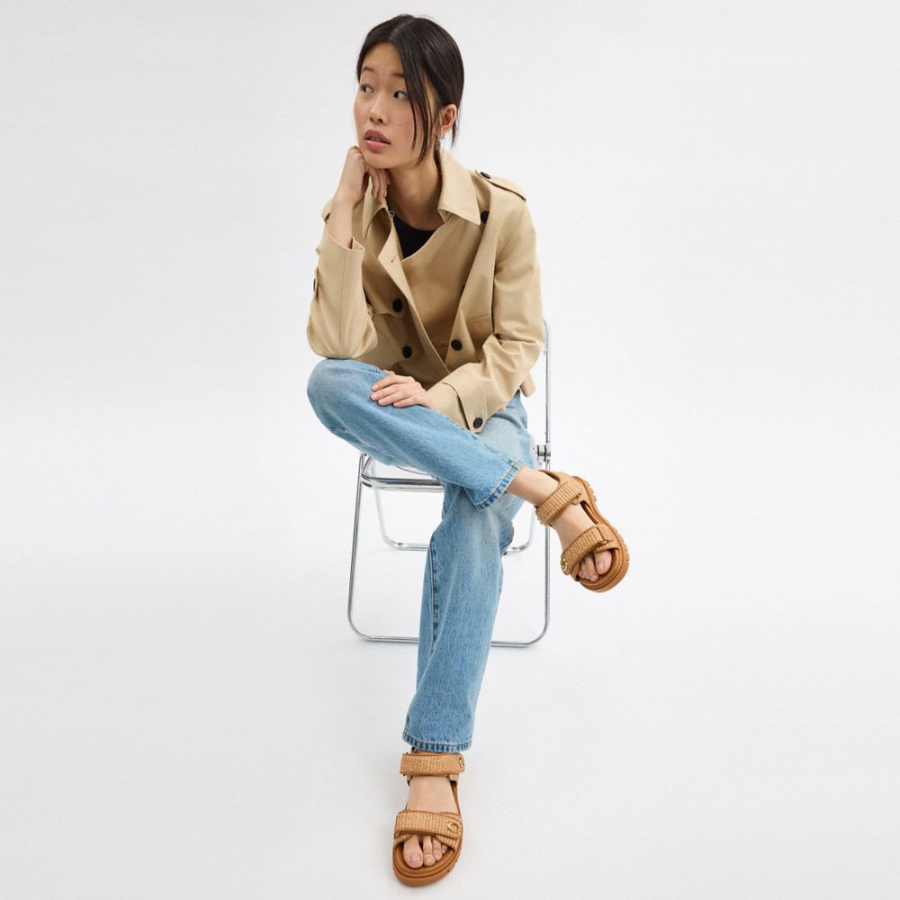 COACH®,Brynn Sandal,,Detail View