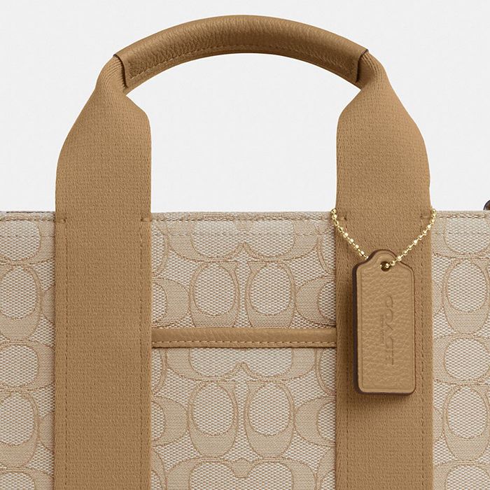 COACH® Outlet | Smith Tote Bag 24 In Signature Jacquard