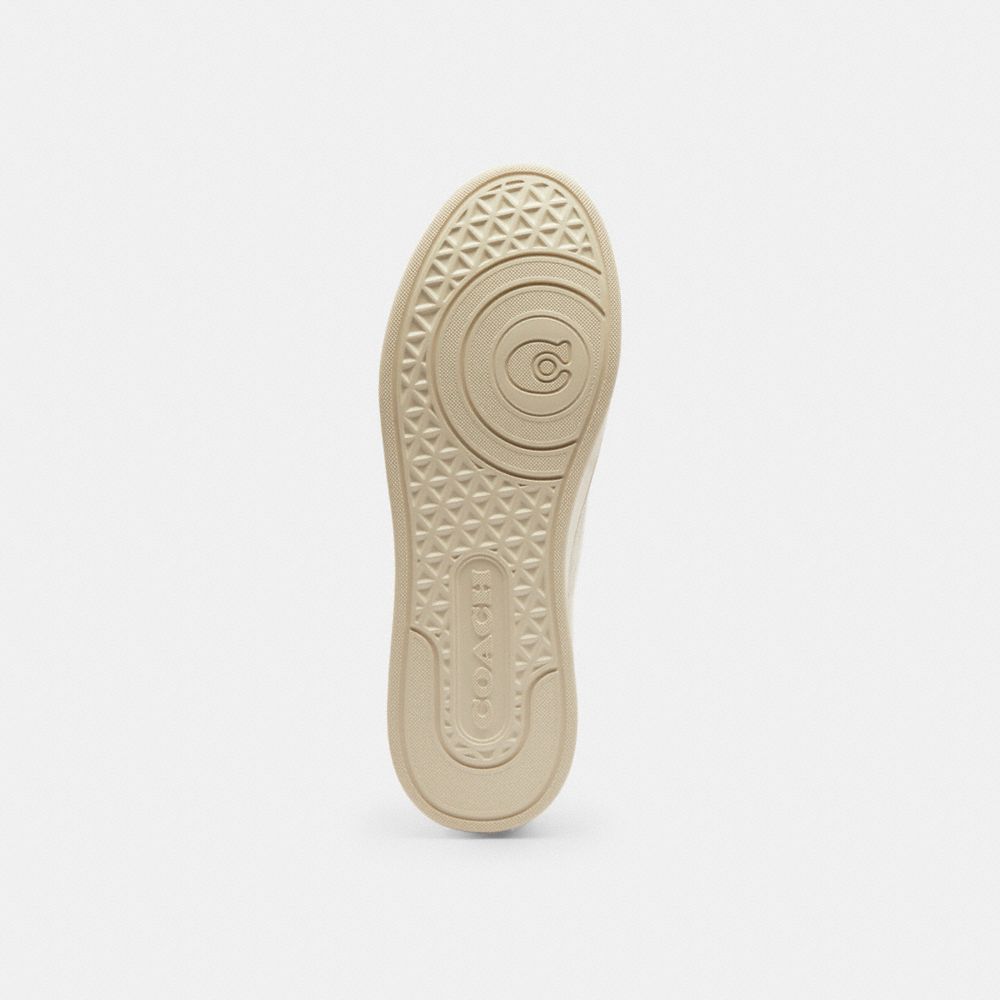 COACH®,Canvas Sneaker,Casual,Casual,Cream,Outsole View