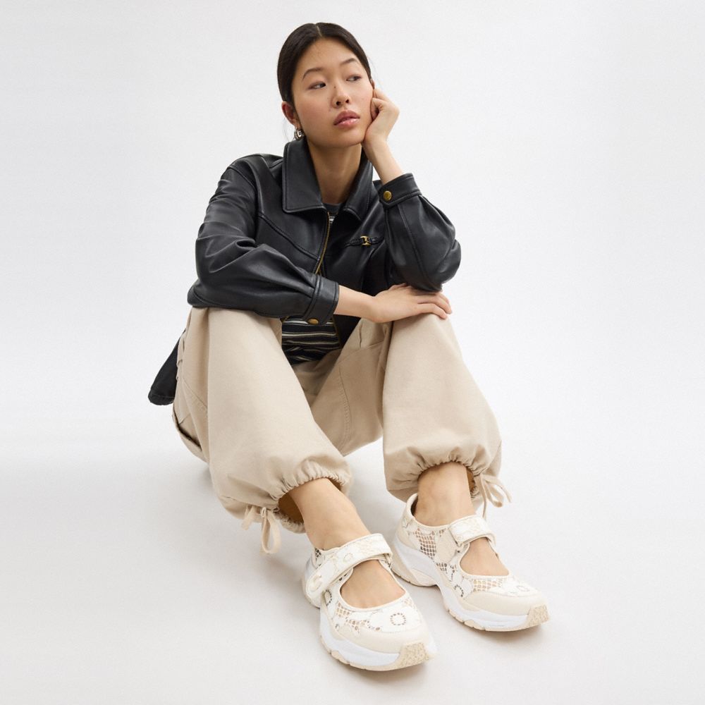 COACH®,Mary Jane Sneaker,,Detail View