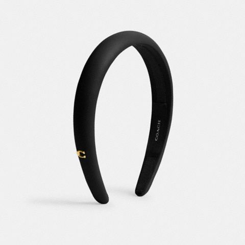 Женские аксессуары для волос Coach Leather Headband
