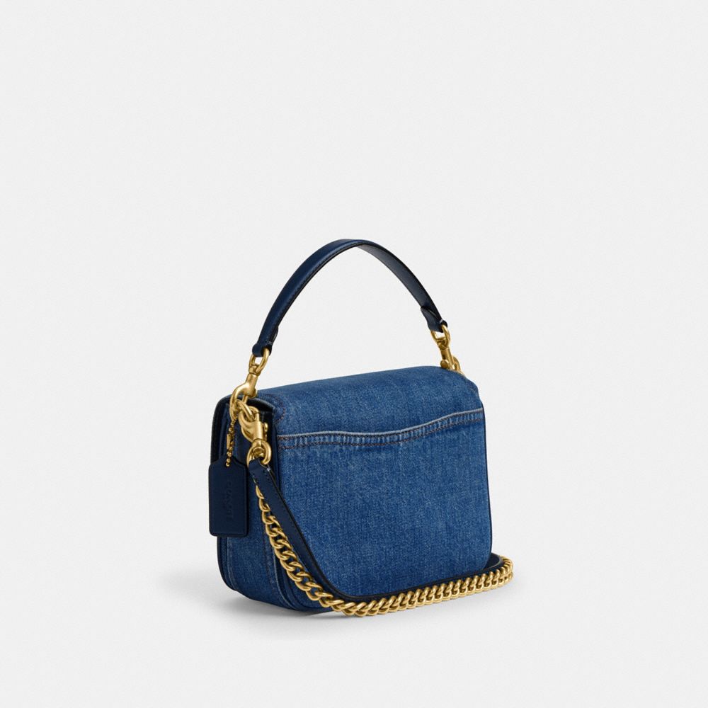 COACH®,Cassie Crossbody Bag 19,Blue,Angle View