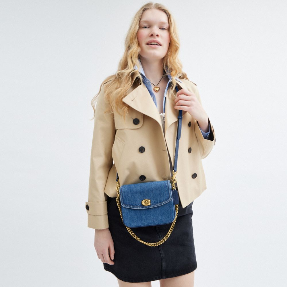 Coach In Brass/deep Blue