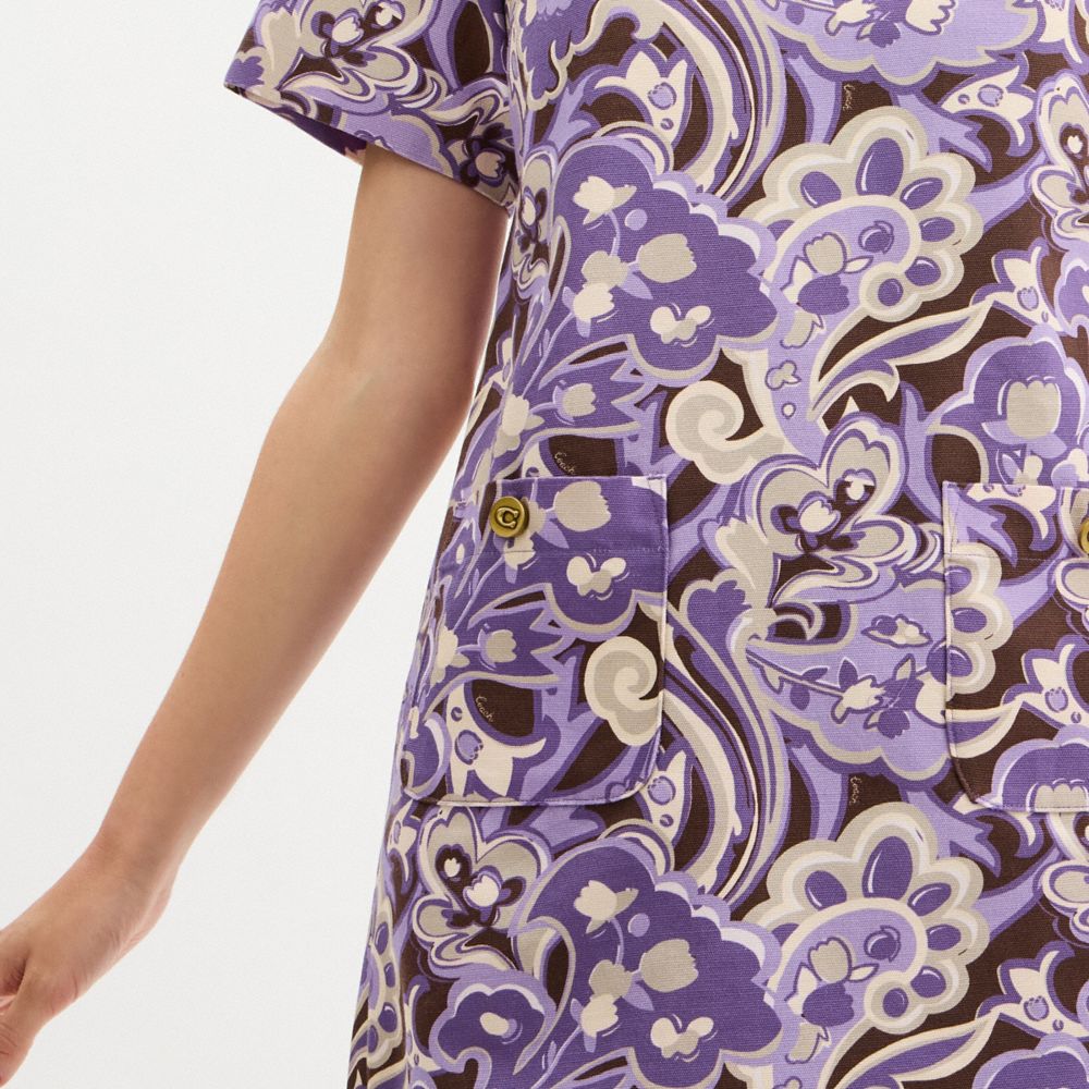 Canvas T Shirt Dress Regenerative Cotton