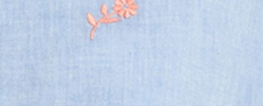 COACH®,Floral Embroidery Shirt,